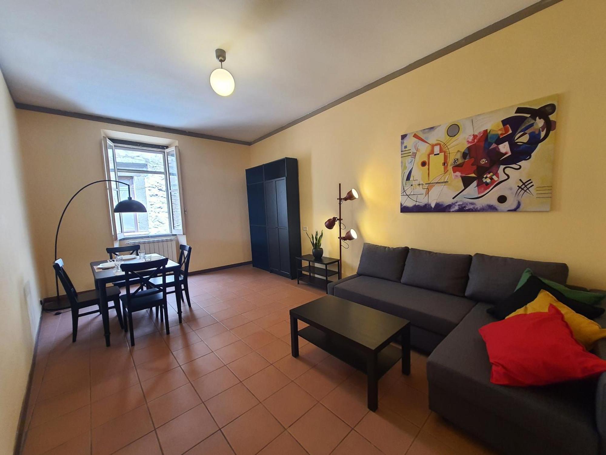 Historic In The Village With Panoramic Views Apartment Castelnuovo Di Porto